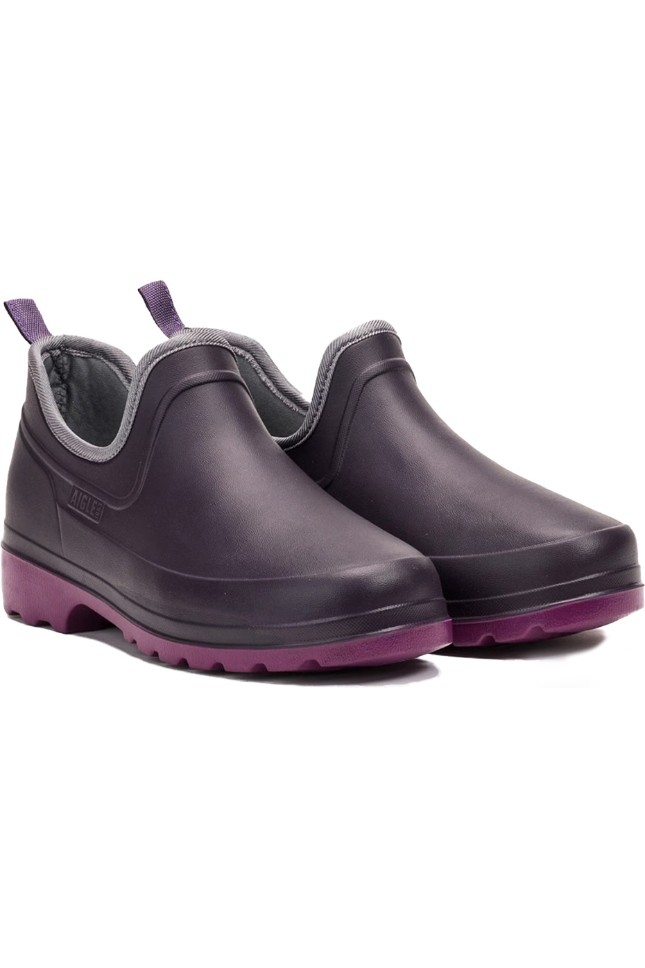 2023 Aigle Taden Plus 2 Clog NB5914 - Aubergine / Dahlia